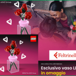 Pink Vase Lego in omaggio su Feltrinelli