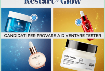 Diventa tester Restart and Glow
