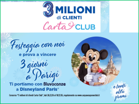 concorso 3 milioni di clienti Acqua & Sapone
