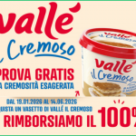 Vallè Il Cremoso vi rimborsa