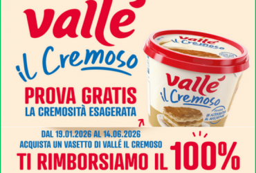 Vallè Il Cremoso vi rimborsa