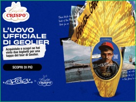 Vinci Geolier con le uova Crispo