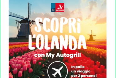 Vinci l'Olanda con My Autogrill