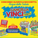 Cancella e vinci con Uliveto e Rocchetta