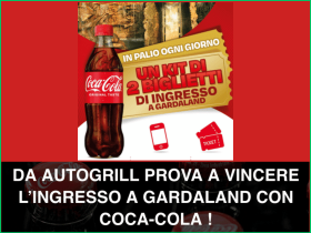Vinci Gardaland con Autogrill e Coca-Cola