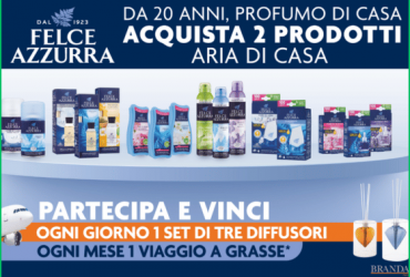 Vinci un viaggio al mese con Felce Azzurra