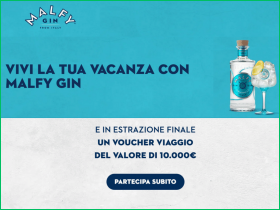 Vinci un viaggio con Malfy Gin