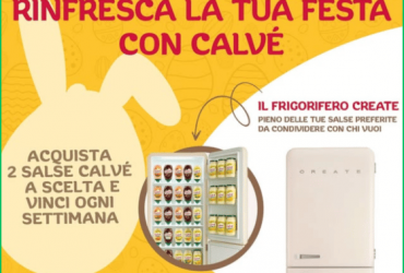 Vinci il frigo con Calvè