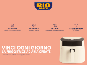 Vinci la friggitrice con Rio Mare