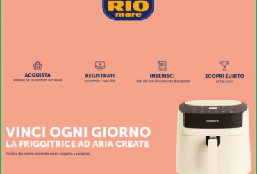Vinci la friggitrice con Rio Mare