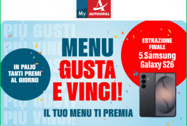 Autogrill Manu Gusta e Vinci!