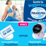 Concorso Philadelphia, vinci la leggerezza