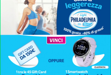 Concorso Philadelphia, vinci la leggerezza