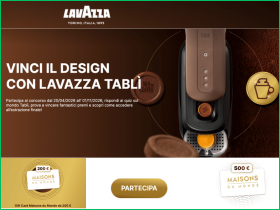 Vinci gift card con Lavazza Tabli