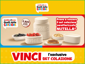 Concorso Estate Kinder e Nutella
