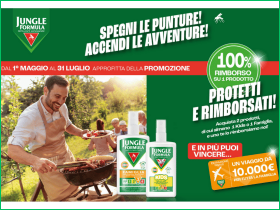 Vinci un viaggio da sogno con Jungle Formula