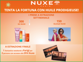 Vinci Parigi con NUXE