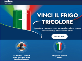 Vinci il frigo con Lavazza