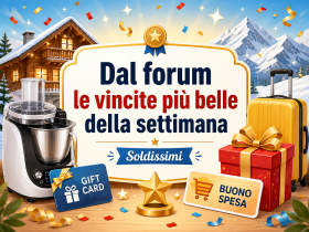 Tanti premi vinti questa settimana