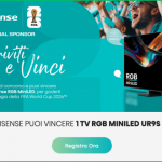 Iscriviti e vinci Hisense