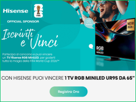 Iscriviti e vinci Hisense