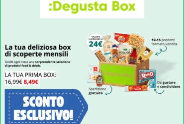 Sconto esclusivo Degusta Box
