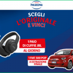 Vinci la 500 con Philadelphia