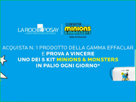 Vinci Minion con LA Roche Posay