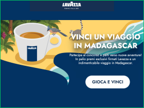 Vinci il Madagascar con Lavazza