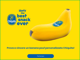 Concorso Chiquita Banana Pouf