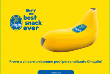 Concorso Chiquita Banana Pouf