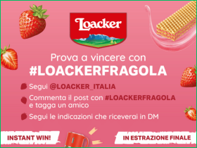 Vinci con Loacker Fragola