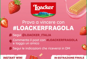 Vinci con Loacker Fragola