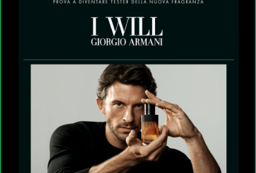 Diveta tester per Giorgio Armani