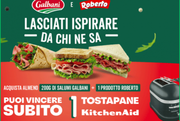 Vinci KitchenAid con Galbani