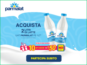Vinci la spesa con Parmalat e MD