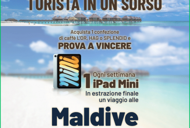 Vinci le Maldive con un caffè