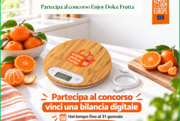 Concorso Enjoy dolce frutta 2026