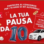 Concorso 10 anni di MyAutogrill