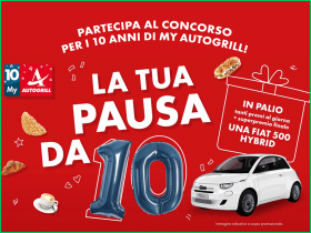 Concorso 10 anni di MyAutogrill