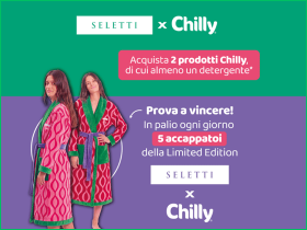 Vinci l'accappatoio con Chilly
