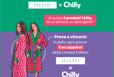 Vinci l'accappatoio con Chilly