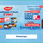 Vinci la spesa Conad con Findus