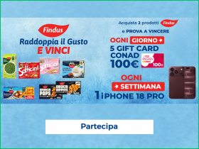 Vinci la spesa Conad con Findus