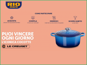 Vinci Le creuset con Rio Mare
