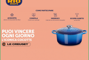 Vinci Le creuset con Rio Mare